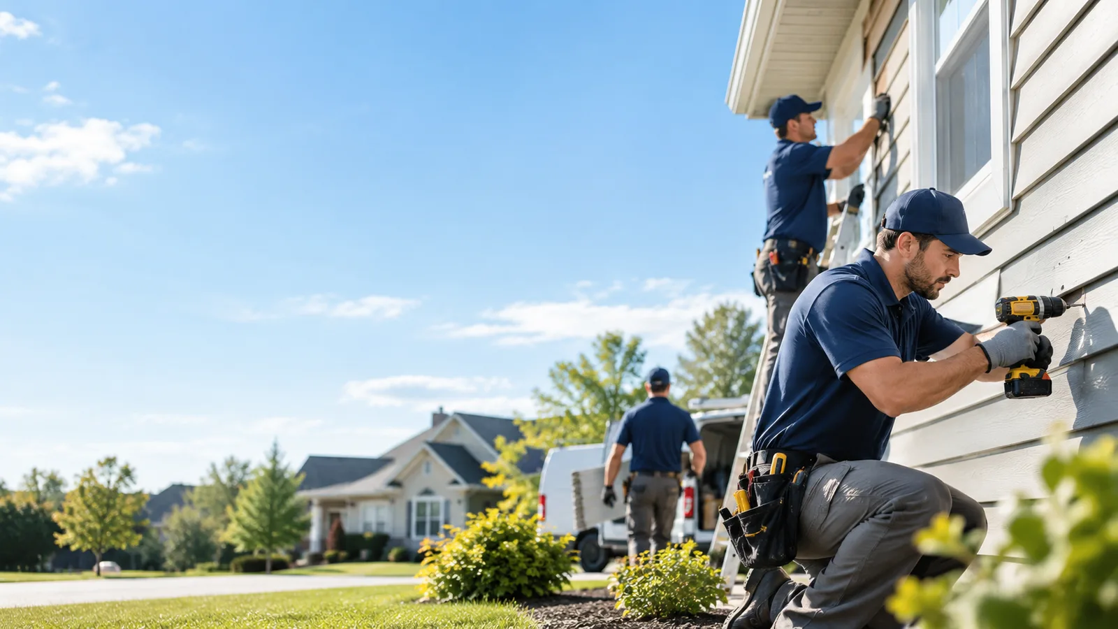 Commercial Siding Repair in Rule, TX